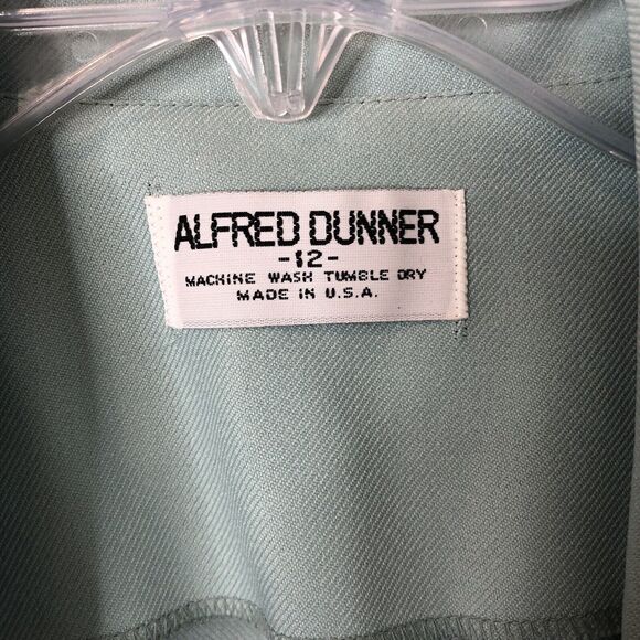 Alfred Dunner NWT Women's One Button Blazer Jacket in Seafoam Size 12 - Picture 2 of 6